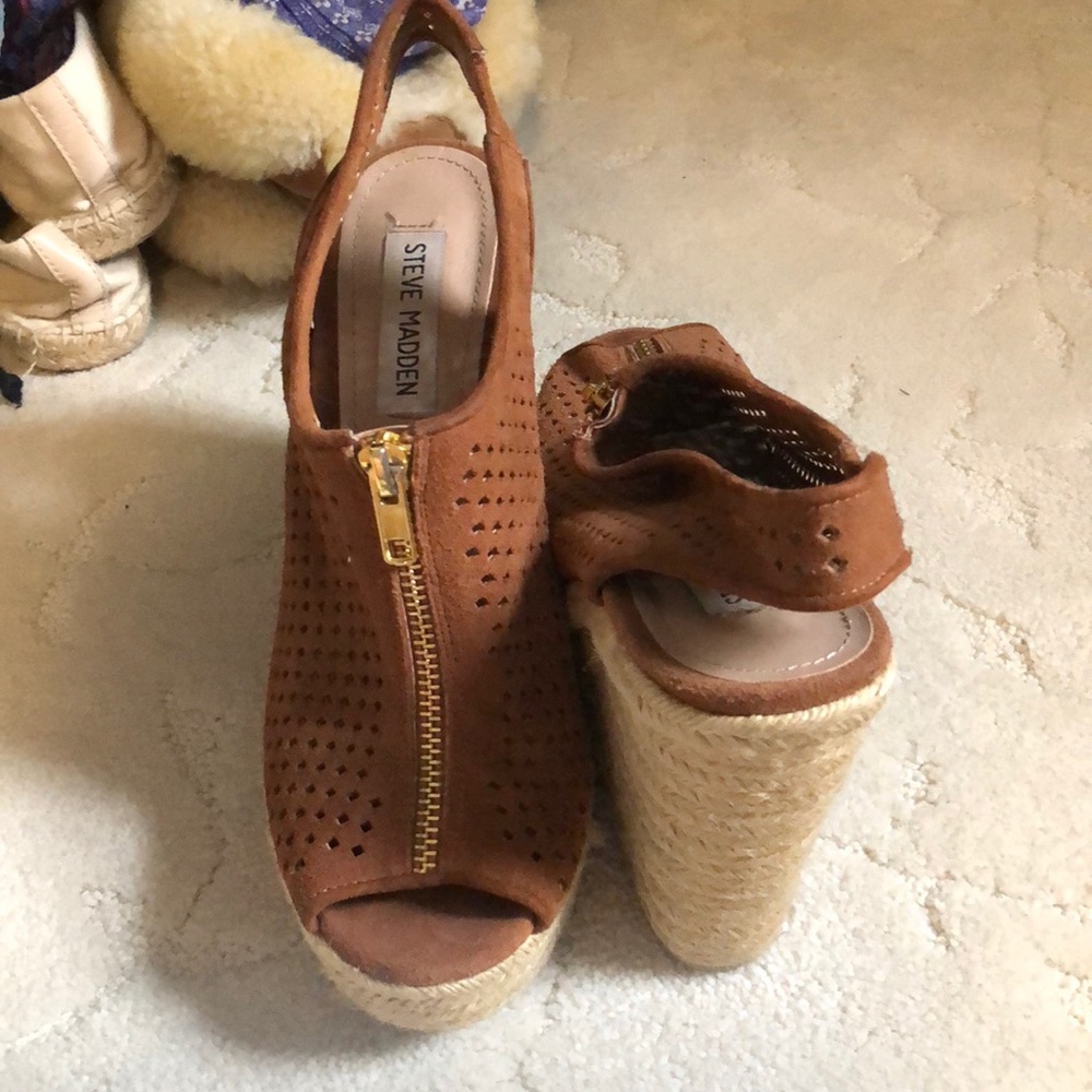 J crew zipper wedge